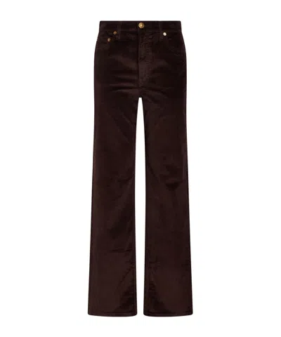 Rag & Bone Solid Color Casual Trousers In Black