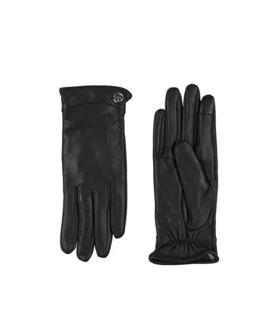 Rag & Bone Solid Color Gloves In Black