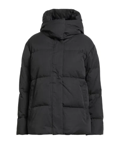 Rag & Bone Solid Color Puffer Jackets In Black