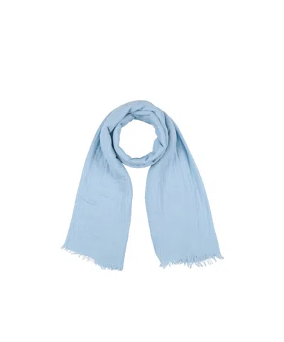 Rag & Bone Solid Color Scarves In Blue