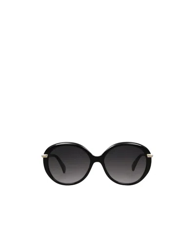 Rag & Bone Solid Color Sunglasses In Black