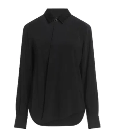 Rag & Bone Solid Long-sleeve Shirt In Black