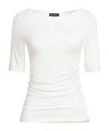 Rag & Bone Solid Short-sleeve T-shirt In White