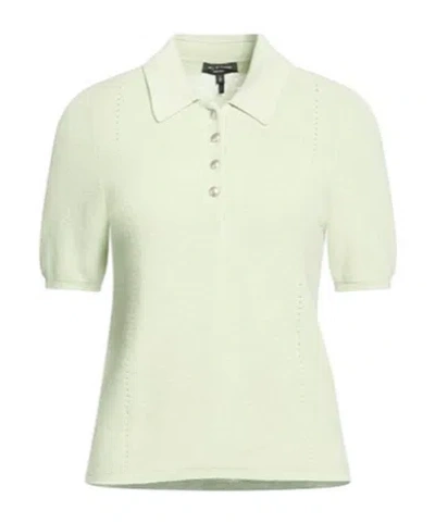 Rag & Bone Solid-color Knitted Short-sleeved Shirt In Green