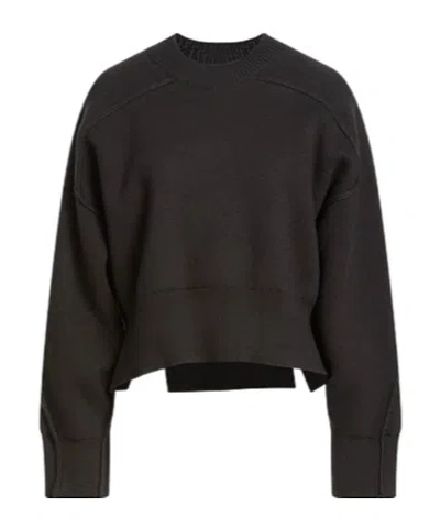 Rag & Bone Solid-color Knitted Sweater In Black