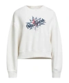 Rag & Bone Solid-color Printed Sweatshirt In White
