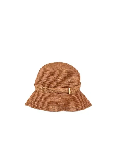 Rag & Bone Solidcolor Widebrim Straw Hat In Brown