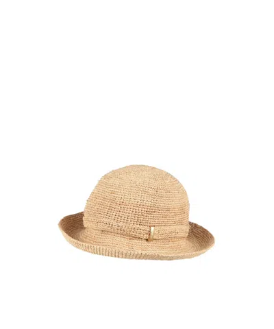 Rag & Bone Solidcolor Widebrim Straw Hat In Brown