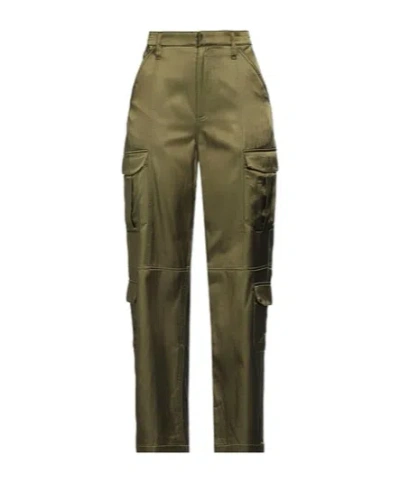 Rag & Bone Solid-color Work Pants In Green