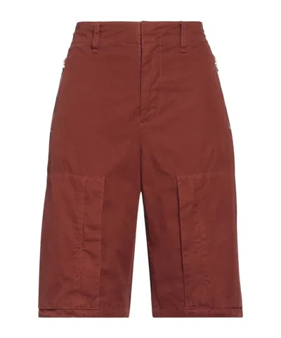 Rag & Bone Solid-colored Cargo Shorts In Brown