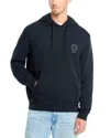 Rag & Bone Sour Face Embroidered Hoodie In Black