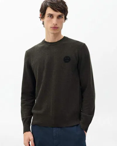 Rag & Bone Sour Face Wool Sweater In Green
