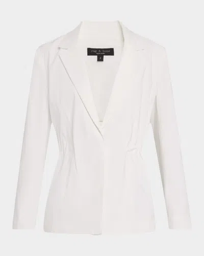 Rag & Bone Spencer Linen Blazer In Multi