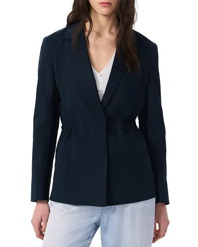 Rag & Bone Spencer Long Sleeve Blazer In Blue