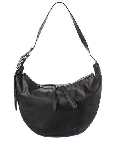 Rag & Bone Spire Leather Hobo In Black