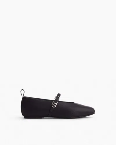 Rag & Bone Black Spire Mary Jane Ballerina Flats