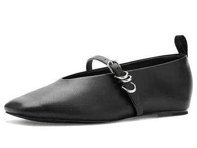 Rag & Bone Black Spire Mary Jane Ballerina Flats
