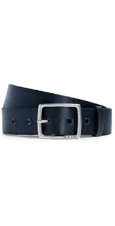 Rag & Bone Sport Boyfriend Belt Navy