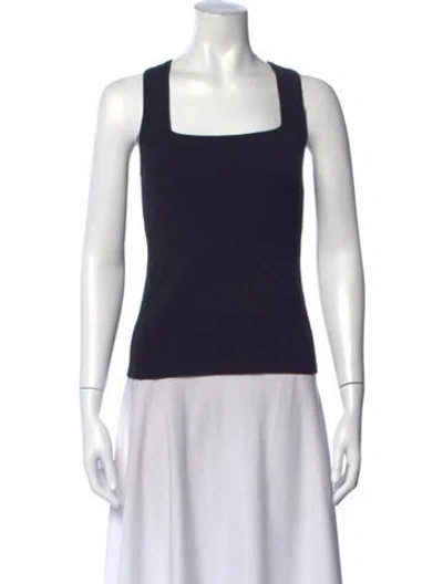 Pre-owned Rag & Bone Square Neckline Sweater In Black