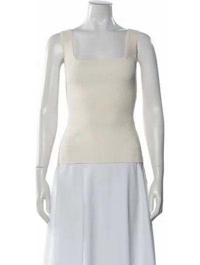 Pre-owned Rag & Bone Square Neckline Sweater In Neutral