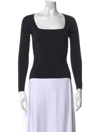 Pre-owned Rag & Bone Square Neckline Sweater W/ Tags In Black
