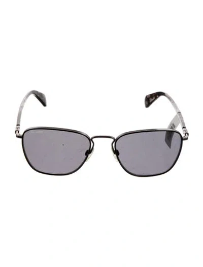 Pre-owned Rag & Bone Square Tinted Sunglasses In Black