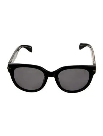 Pre-owned Rag & Bone Square Tinted Sunglasses In Black