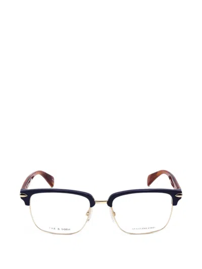 Rag & Bone Square-frame Glasses In Black