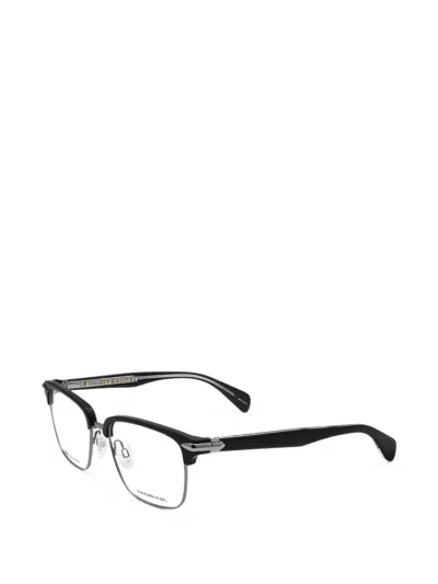 Rag & Bone Square-frame Glasses In Black