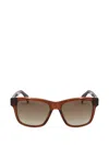 Rag & Bone Square-frame Sunglasses In Brown