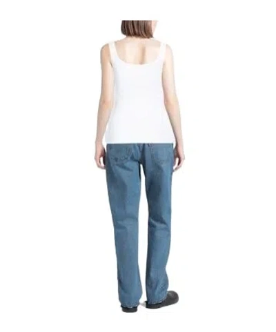 Rag & Bone Square-neck Thin-strap Tank To In Blue