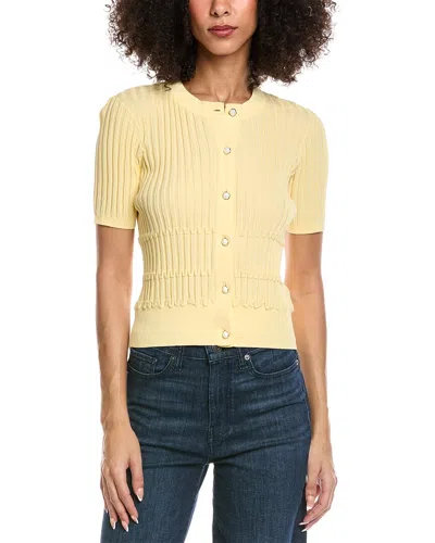 Rag & Bone Stacey Cardigan In Yellow
