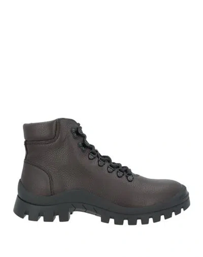 Rag & Bone Stanton Hiker Boot Man Ankle Boots Dark Brown Size 10 Leather