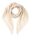 Rag & Bone Stella Sequin Wool-blend Scarf In Neutral