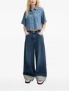 Rag & Bone Ultra Featherweight Stevie Top In Blue