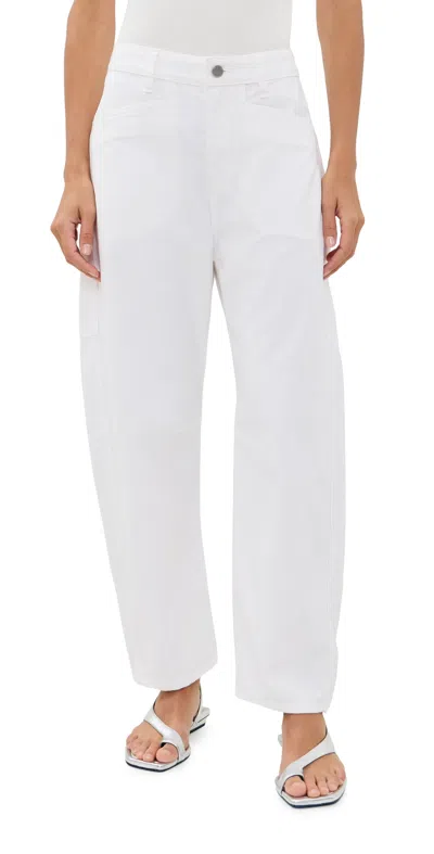 Rag & Bone Stevie Utility Tapered Pants White
