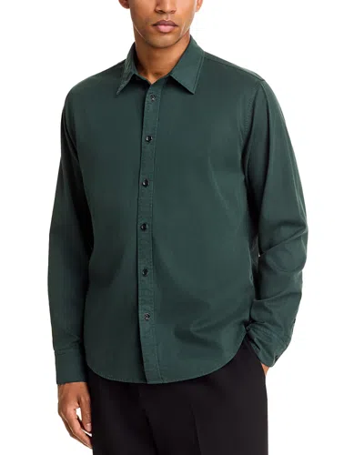 Rag & Bone Stonewall Dyed Tomlin Shirt In Green