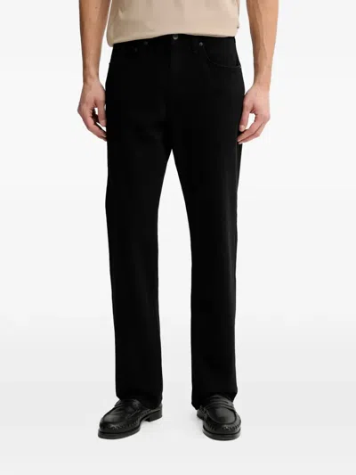 Rag & Bone Straight-leg Jeans In Black