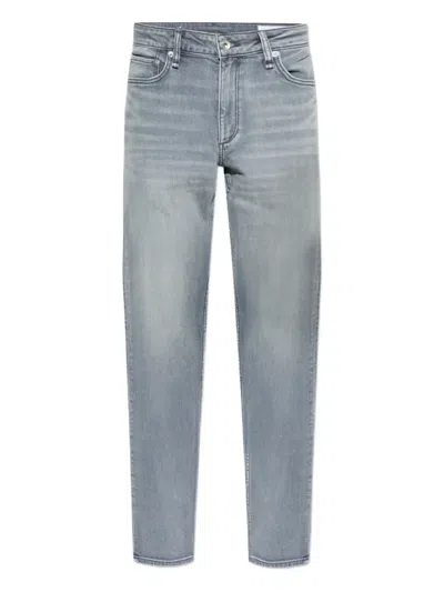 Rag & Bone Straight-leg Jeans In Gray