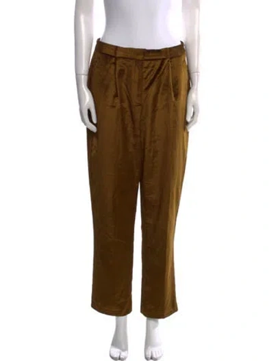 Pre-owned Rag & Bone Straight Leg Pants In Gold
