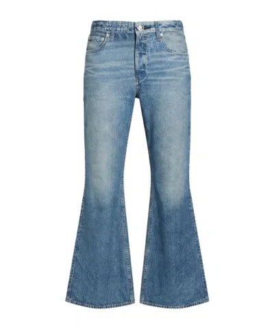 Rag & Bone Straight-leg Denim Jeans In Blue