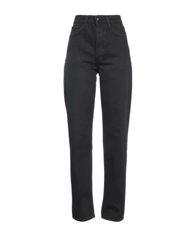Rag & Bone Straightleg Jeans In Black