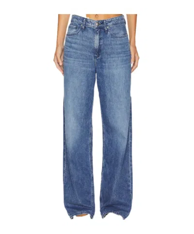 Rag & Bone Straight-leg Jeans In Blue