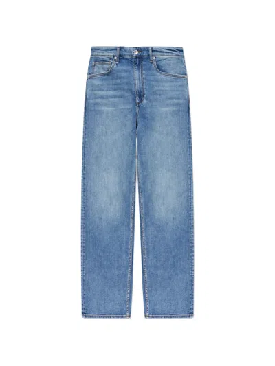 Rag & Bone Straight-leg Jeans In Blue