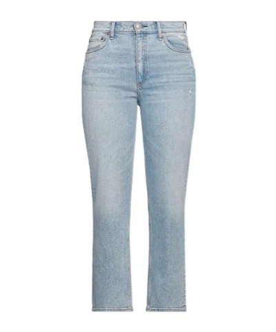 Rag & Bone Straight-leg Jeans In Blue