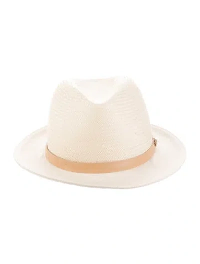 Pre-owned Rag & Bone Straw Hat In Neutral