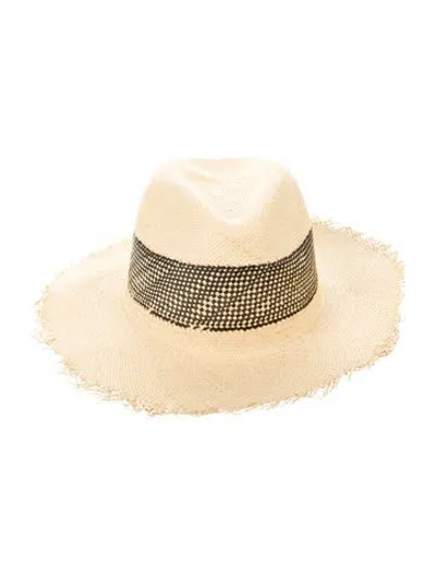Pre-owned Rag & Bone Straw Hat In Neutral