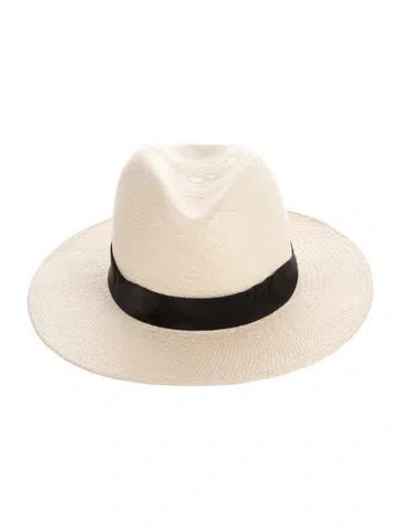 Pre-owned Rag & Bone Straw Hat In Neutrals