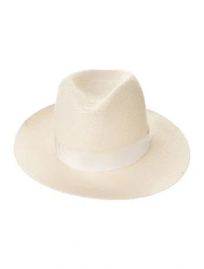 Pre-owned Rag & Bone Straw Woven Sun Hat. In Neutrals