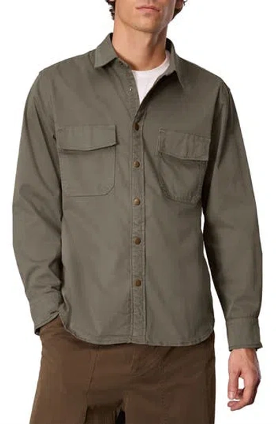 Rag & Bone Stretch Cotton Cpo Button-up Shirt In Erm